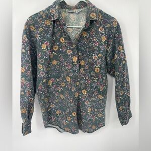 Vintage Floral button down